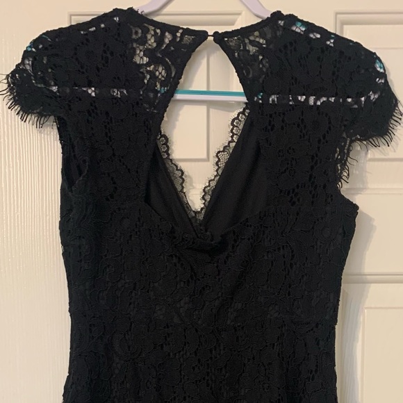 Black Lace Dress - Picture 3 of 3